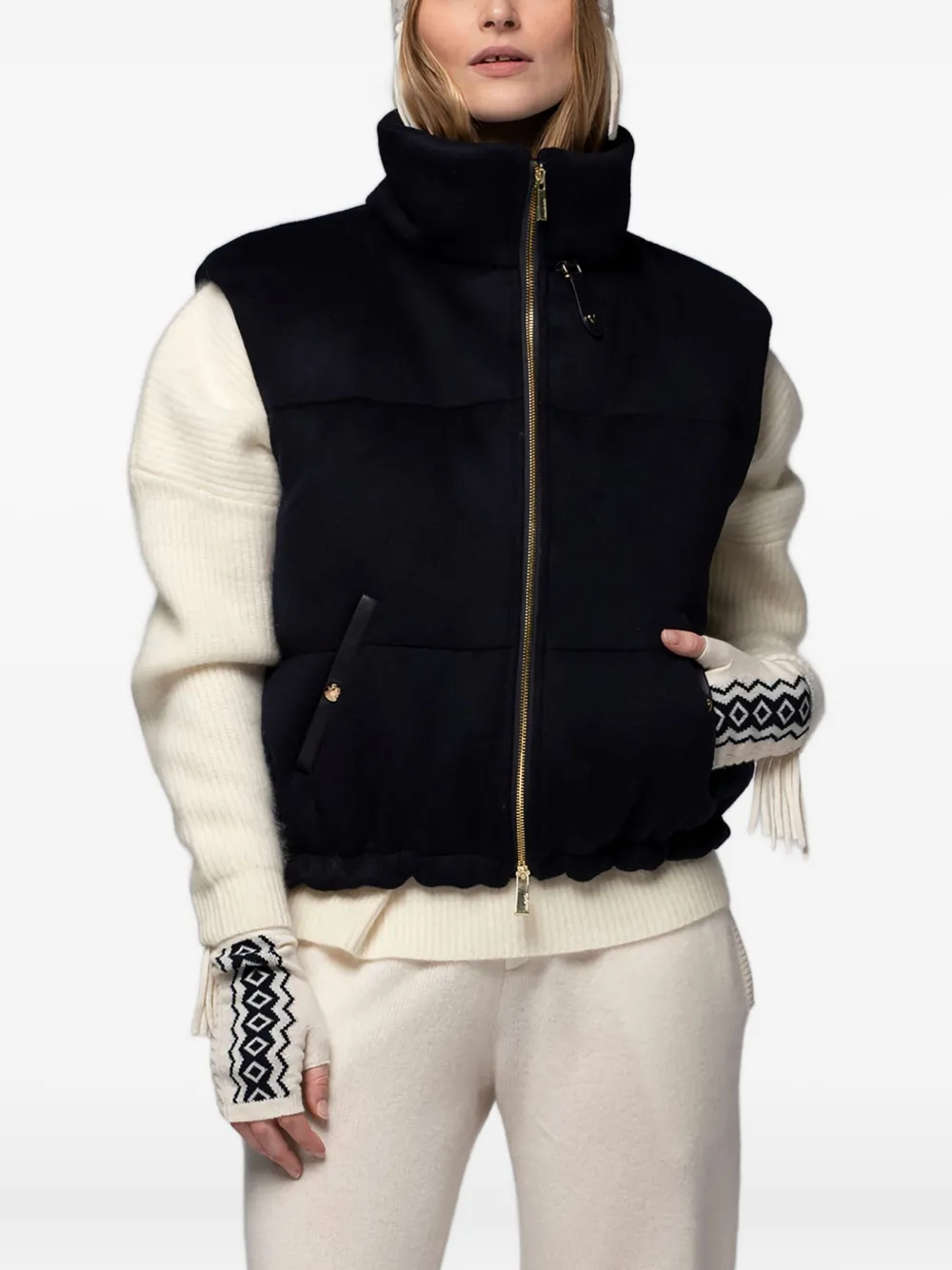 Жилет Dounia Max Et Moi, черный
Жилет Dounia Max Et Moi, черный