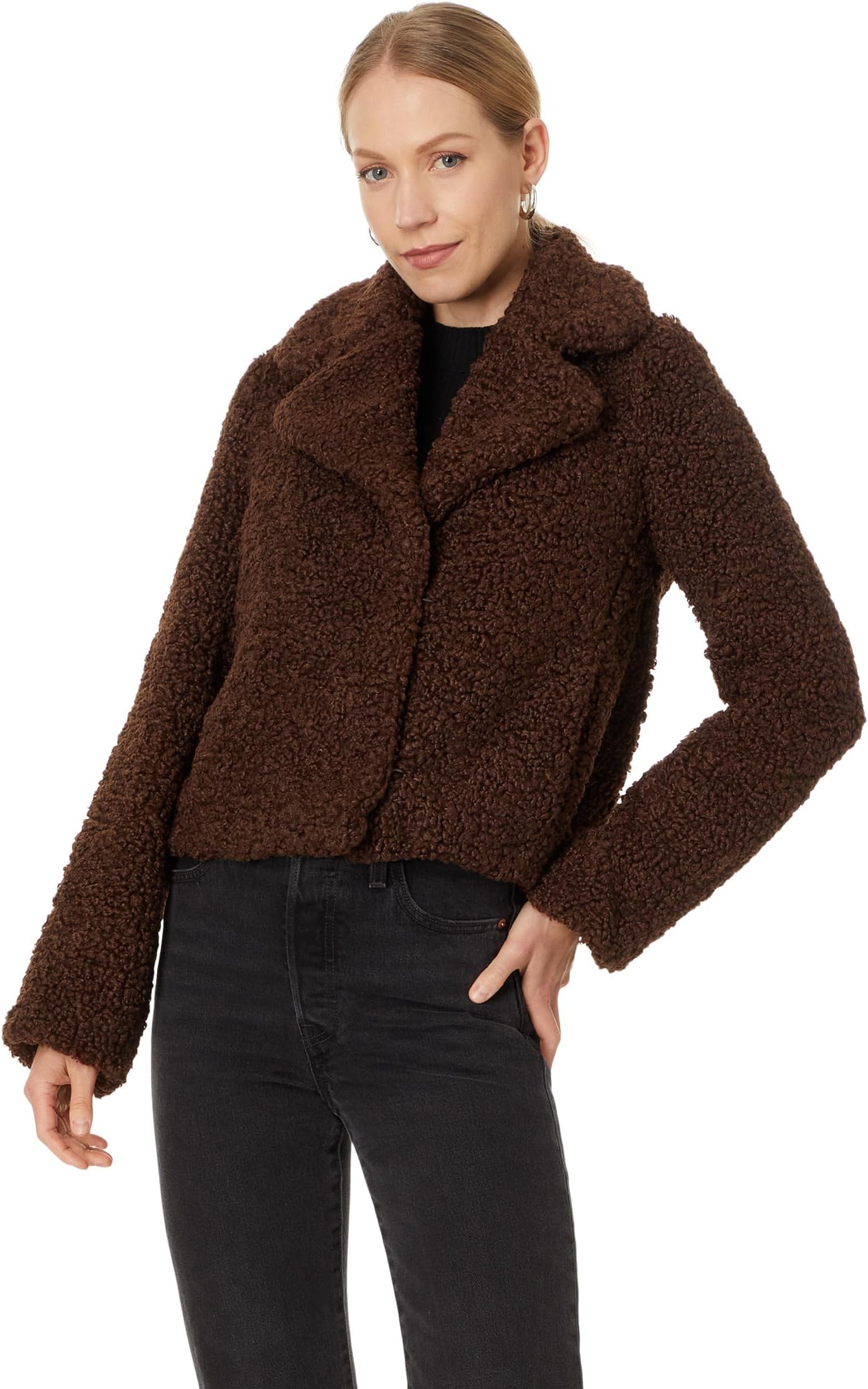 Куртка Avec Les Filles Faux Fur Cropped Jacket, Brown
Куртка Avec Les Filles Faux Fur Cropped Jacket, Brown