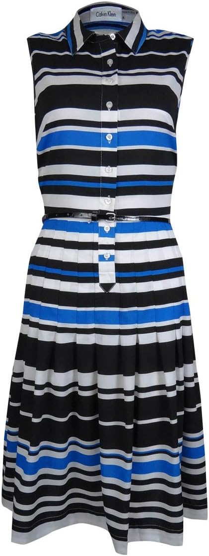 Женское платье-рубашка без рукавов из шифона Calvin Klein, Aegean/Multi
Женское платье-рубашка без рукавов из шифона Calvin Klein, Aegean/Multi