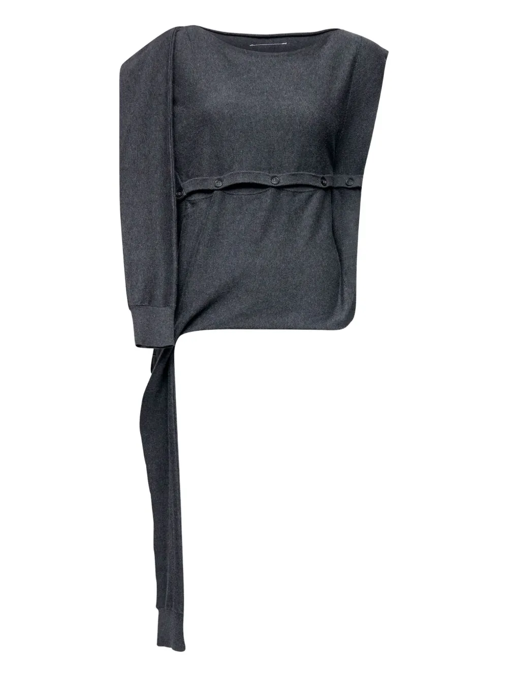 Футболка с пуговицами Mm6 Maison Margiela, серый
Футболка с пуговицами Mm6 Maison Margiela, серый