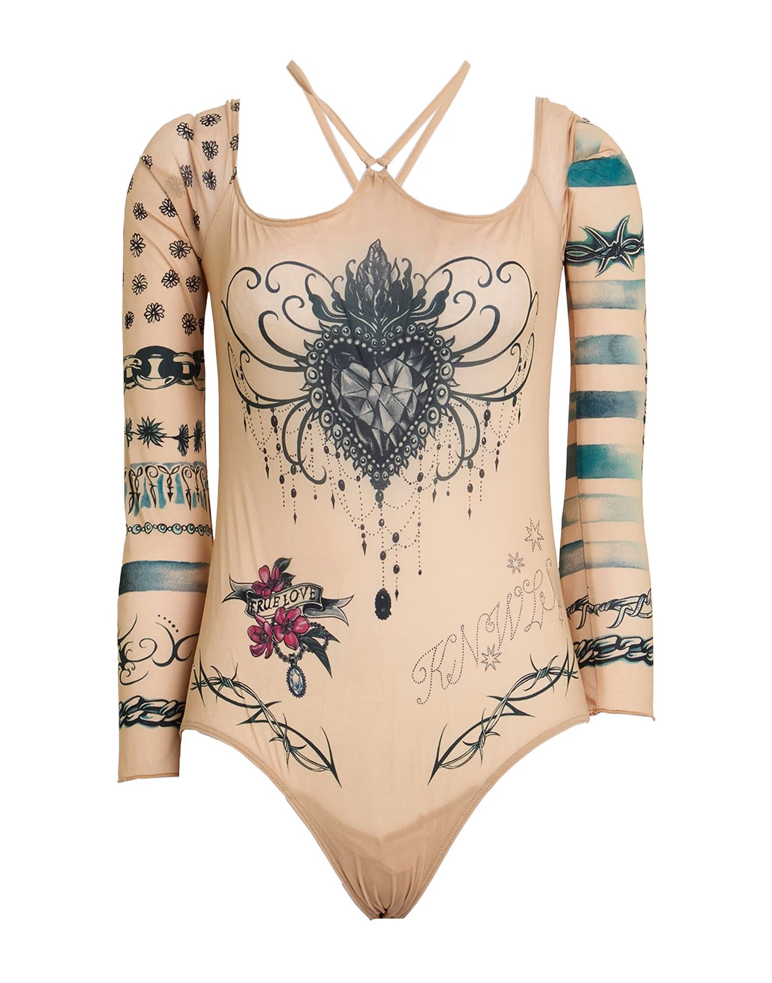 Боди Jean Paul Gaultier, бежевый
Боди Jean Paul Gaultier, бежевый