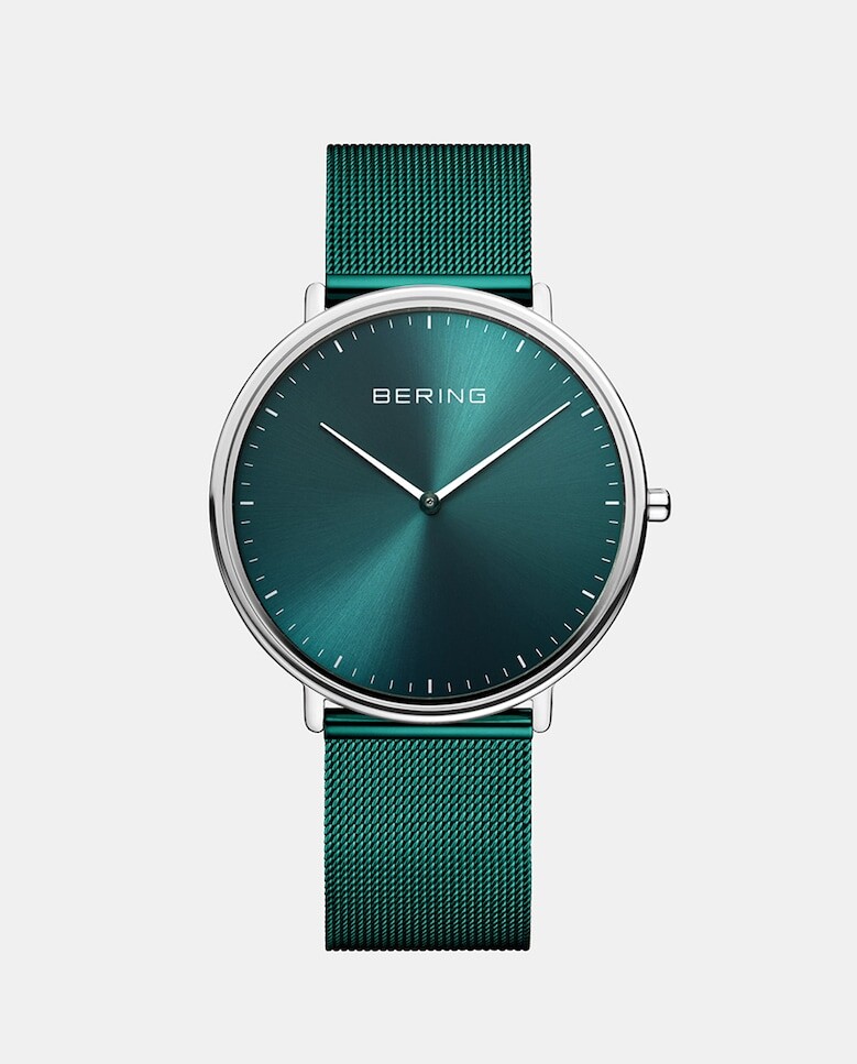 Керамические мужские часы со стальной сеткой 15739-808 Bering, зеленый
Керамические мужские часы со стальной сеткой 15739-808 Bering, зеленый
