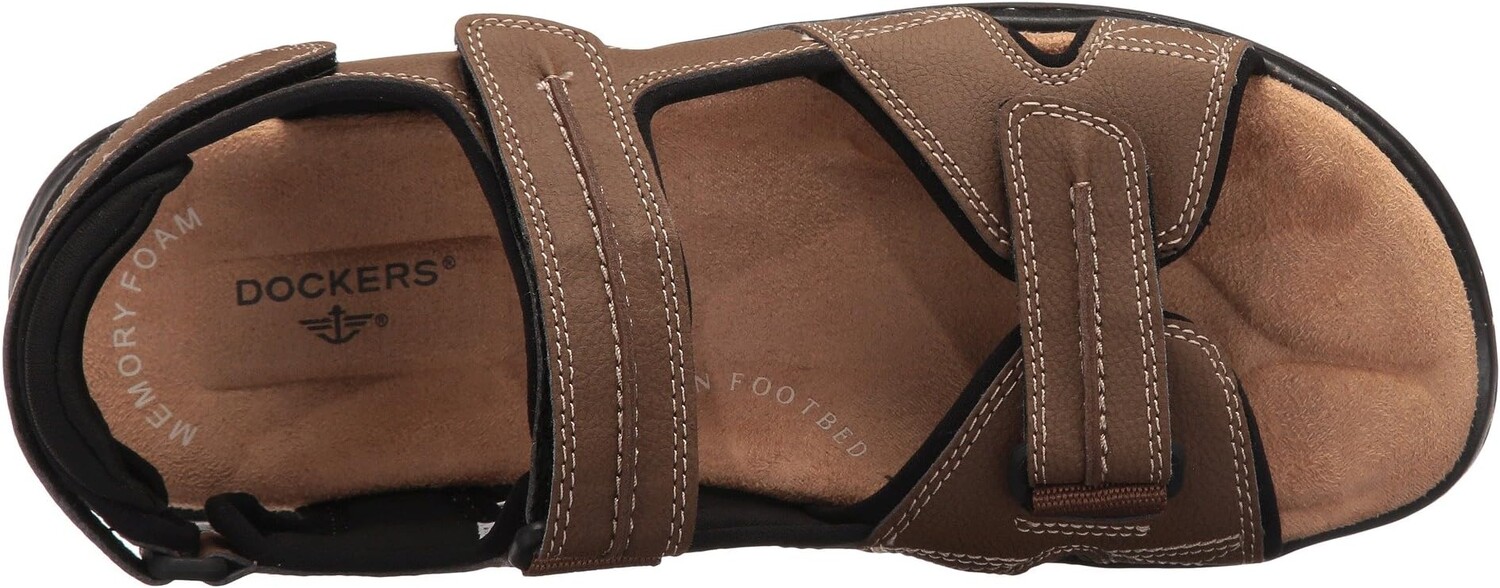 Сандалии на плоской подошве Newpage Quarter Strap Sandal Dockers, цвет Dark Tan
Сандалии на плоской подошве Newpage Quarter Strap Sandal Dockers, цвет Dark Tan