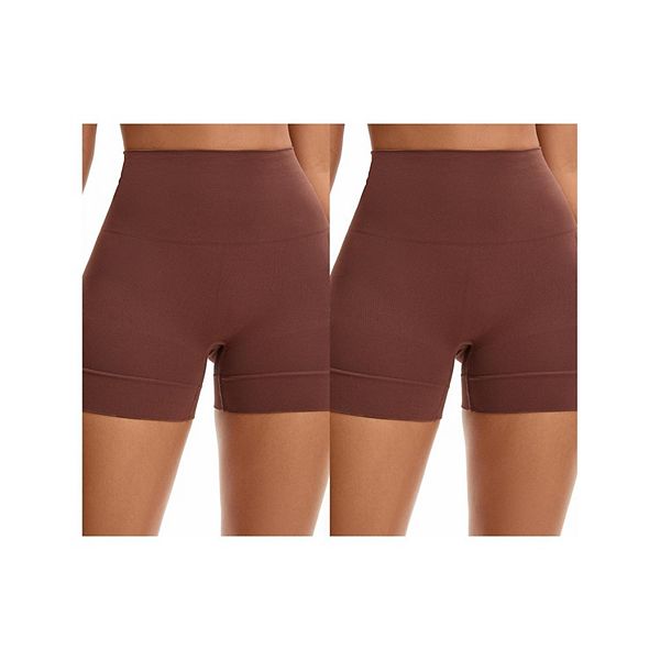 2 пачки женских шорт-трусов с высокой талией, бесшовные утягивающие трусы под платья Inspire Chic, Coffee
2 пачки женских шорт-трусов с высокой талией, бесшовные утягивающие трусы под платья Inspire Chic, Coffee