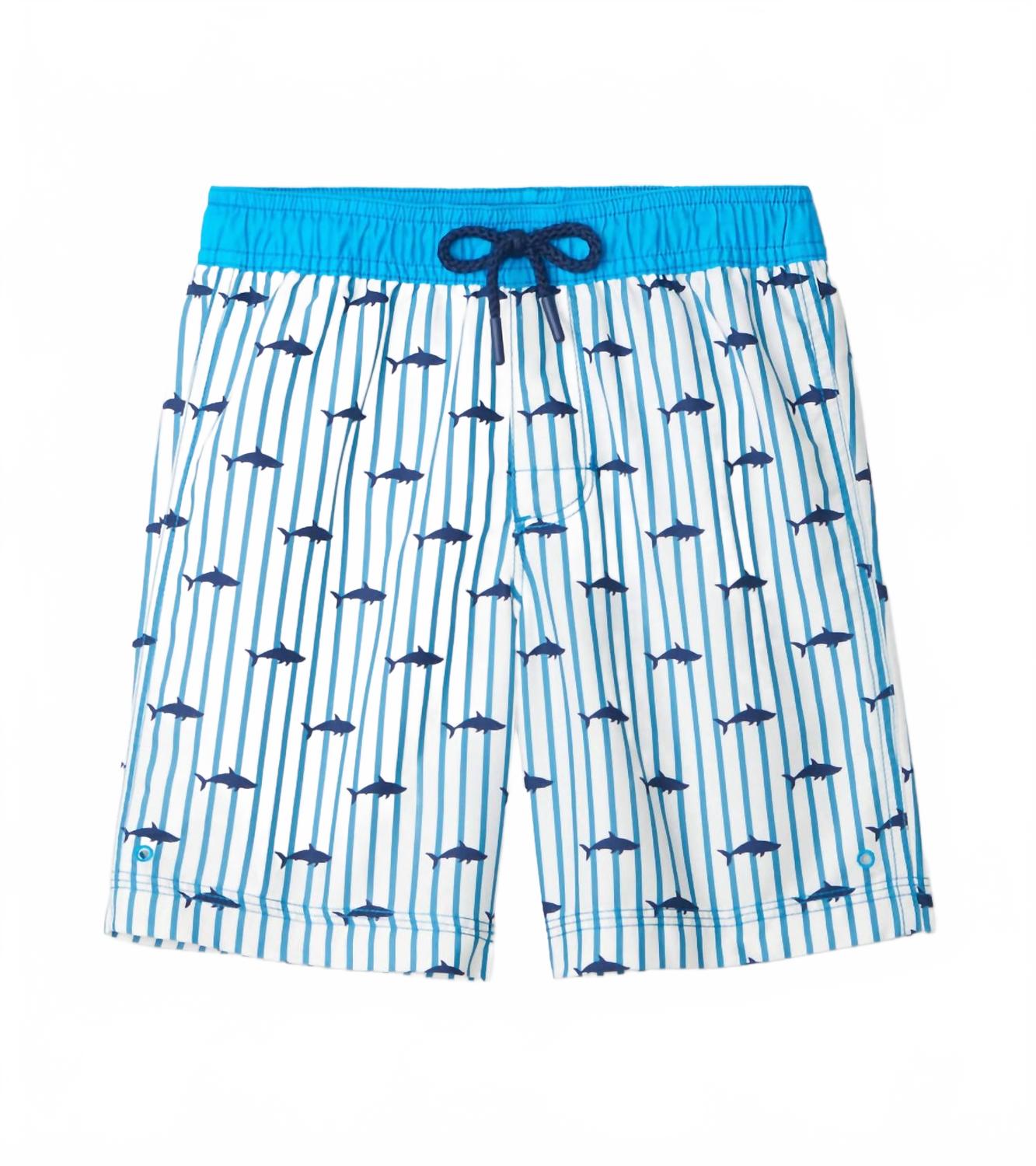 Мальчиковые шорты с принтом силуэтов акул Hatley, Sharks Silhouette
Мальчиковые шорты с принтом силуэтов акул Hatley, Sharks Silhouette