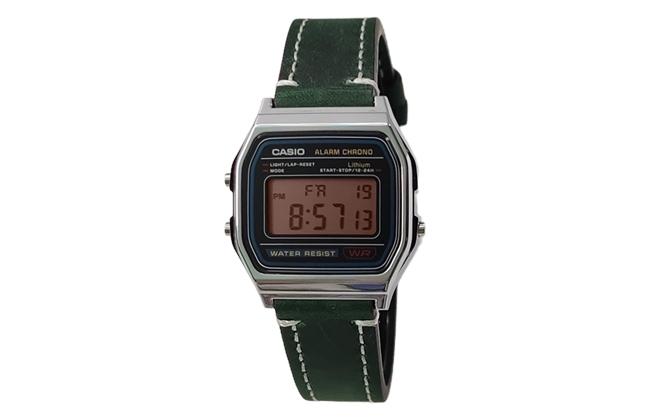 CASIO Мужские часы Retrofit Series с кварцевым механизмом и ремешком из натуральной кожи, черный циферблат
CASIO Мужские часы Retrofit Series с кварцевым механизмом и ремешком из натуральной кожи, черный циферблат