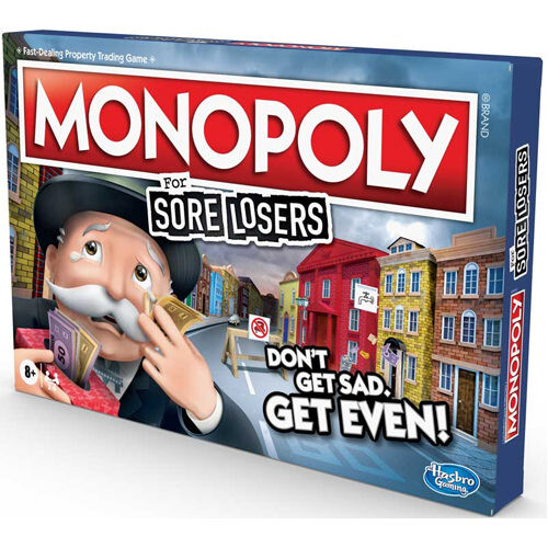 Настольная игра Monopoly For Sore Losers Hasbro
Настольная игра Monopoly For Sore Losers Hasbro