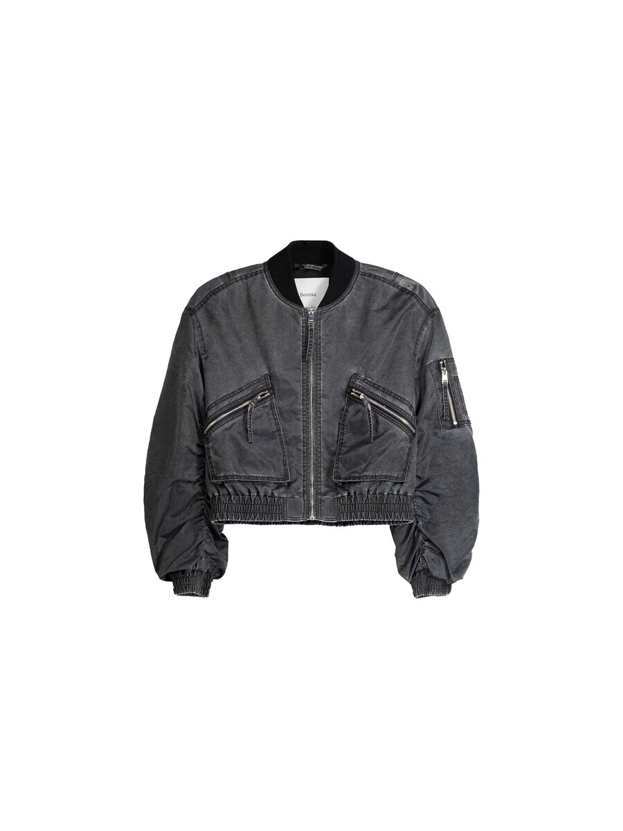 Межсезонная куртка Bershka, графитовый, Черный, Межсезонная куртка Bershka, графитовый
Межсезонная куртка Bershka, графитовый, Черный, Межсезонная куртка Bershka, графитовый