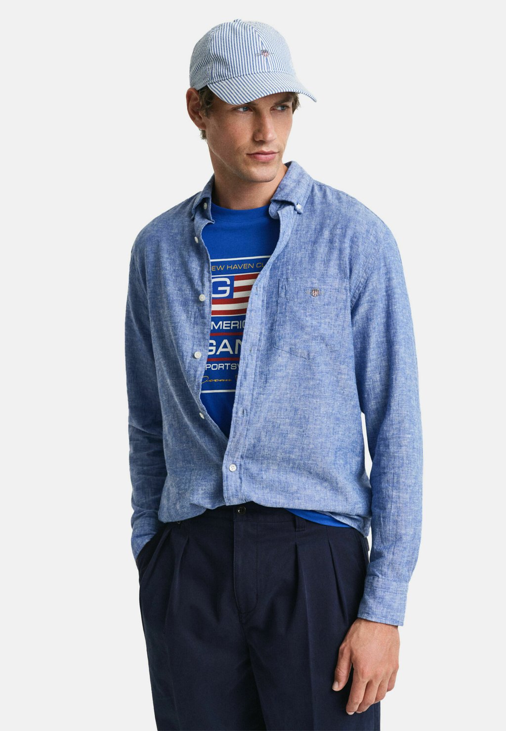 Рубашка REGULAR FIT GANT, светло-голубой
Рубашка REGULAR FIT GANT, светло-голубой