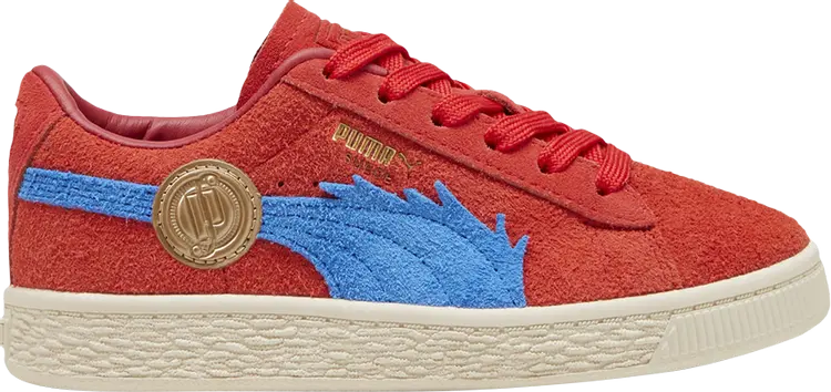 Кроссовки One Piece x Suede Little Kid 'Luffy', красный
Кроссовки One Piece x Suede Little Kid 'Luffy', красный