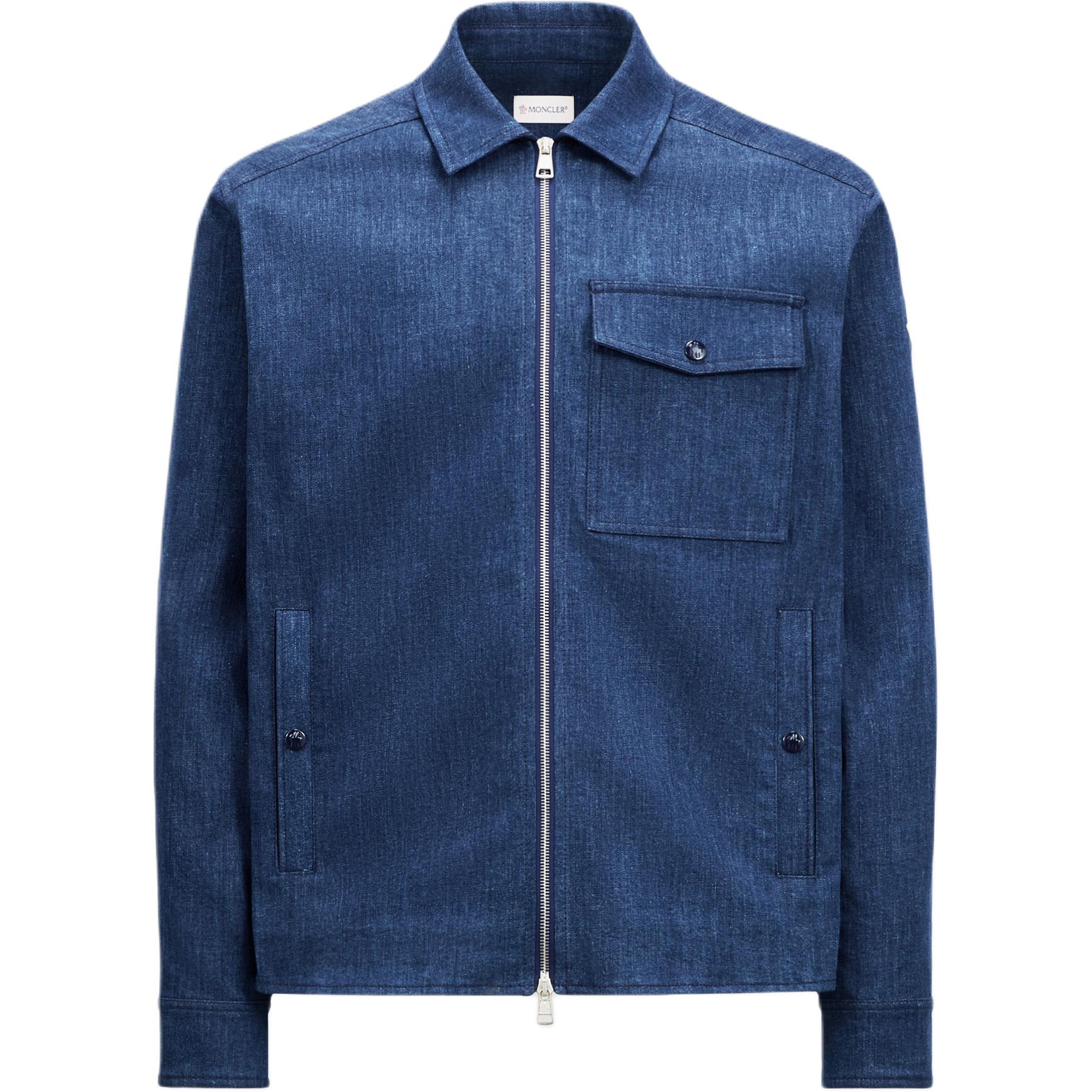 Джинсовая рубашка Moncler, синий
Джинсовая рубашка Moncler, синий