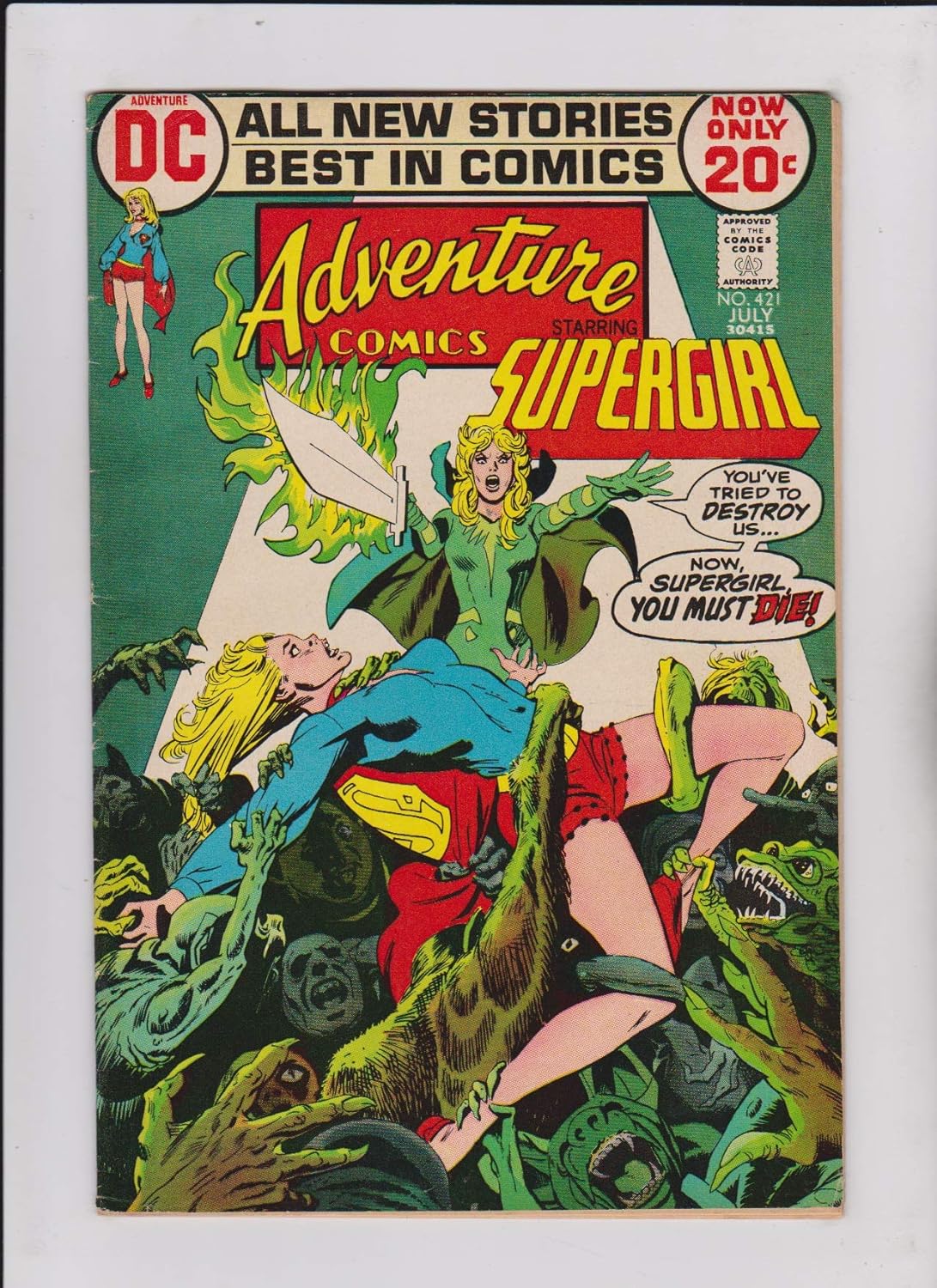 Adventure Comics (1938 series) #421 (DC Comics)
Adventure Comics (1938 series) #421 (DC Comics)