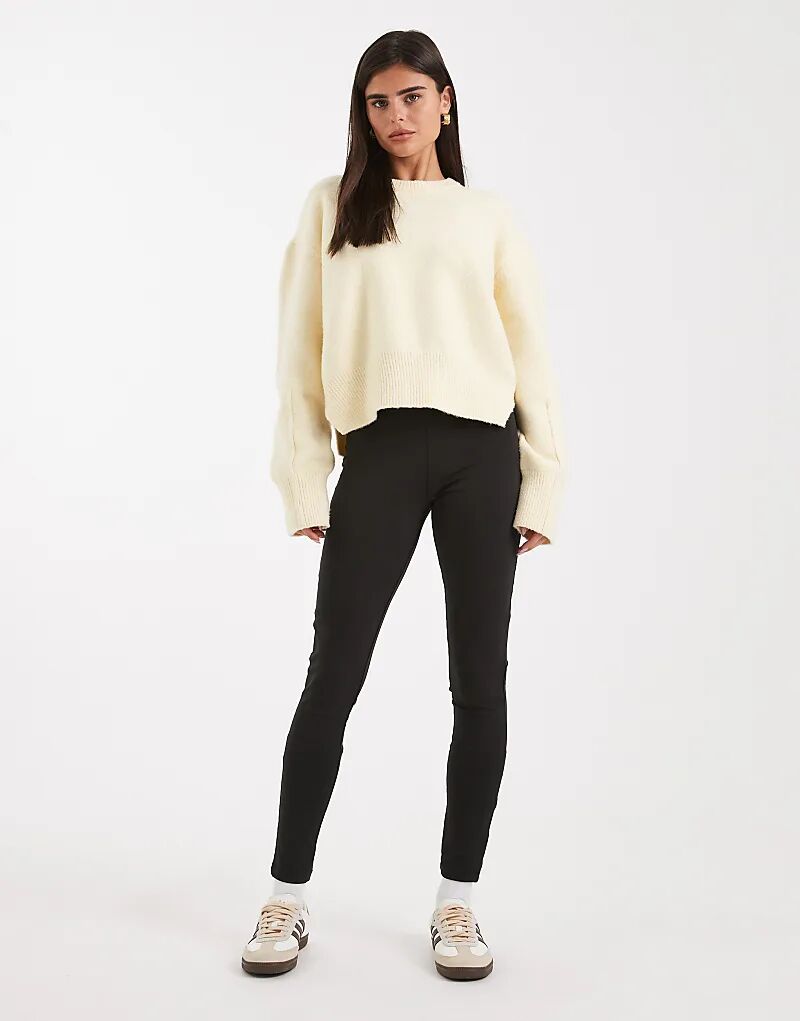 Леггинсы ASOS DESIGN с глубоким поясом, моделирующие фигуру, черного цвета
Леггинсы ASOS DESIGN с глубоким поясом, моделирующие фигуру, черного цвета