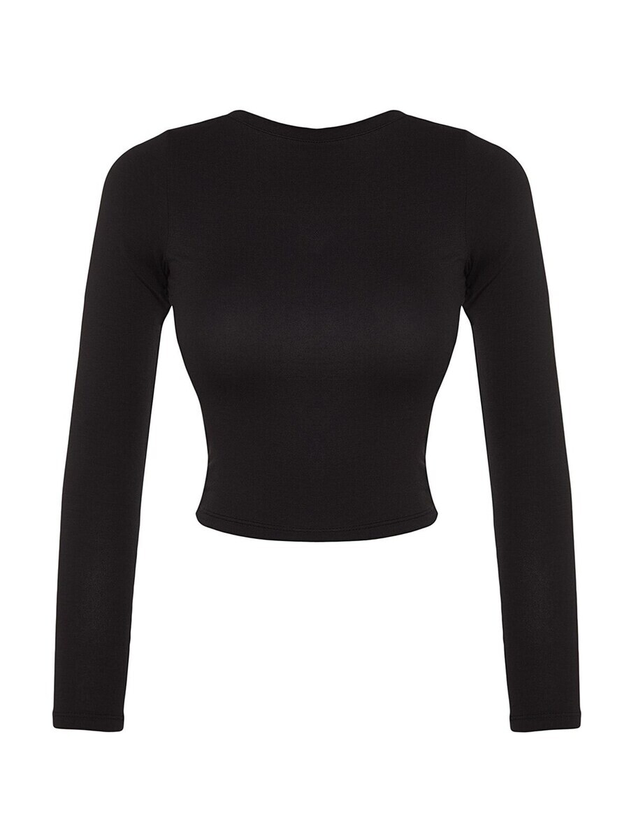 Лонгслив Trendyol Shirt, черный
Лонгслив Trendyol Shirt, черный