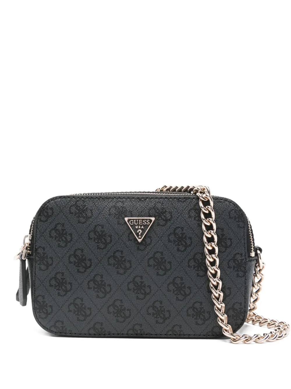 Сумка через плечо Noelle II с логотипом и металлической табличкой Guess Usa, серый
Сумка через плечо Noelle II с логотипом и металлической табличкой Guess Usa, серый
