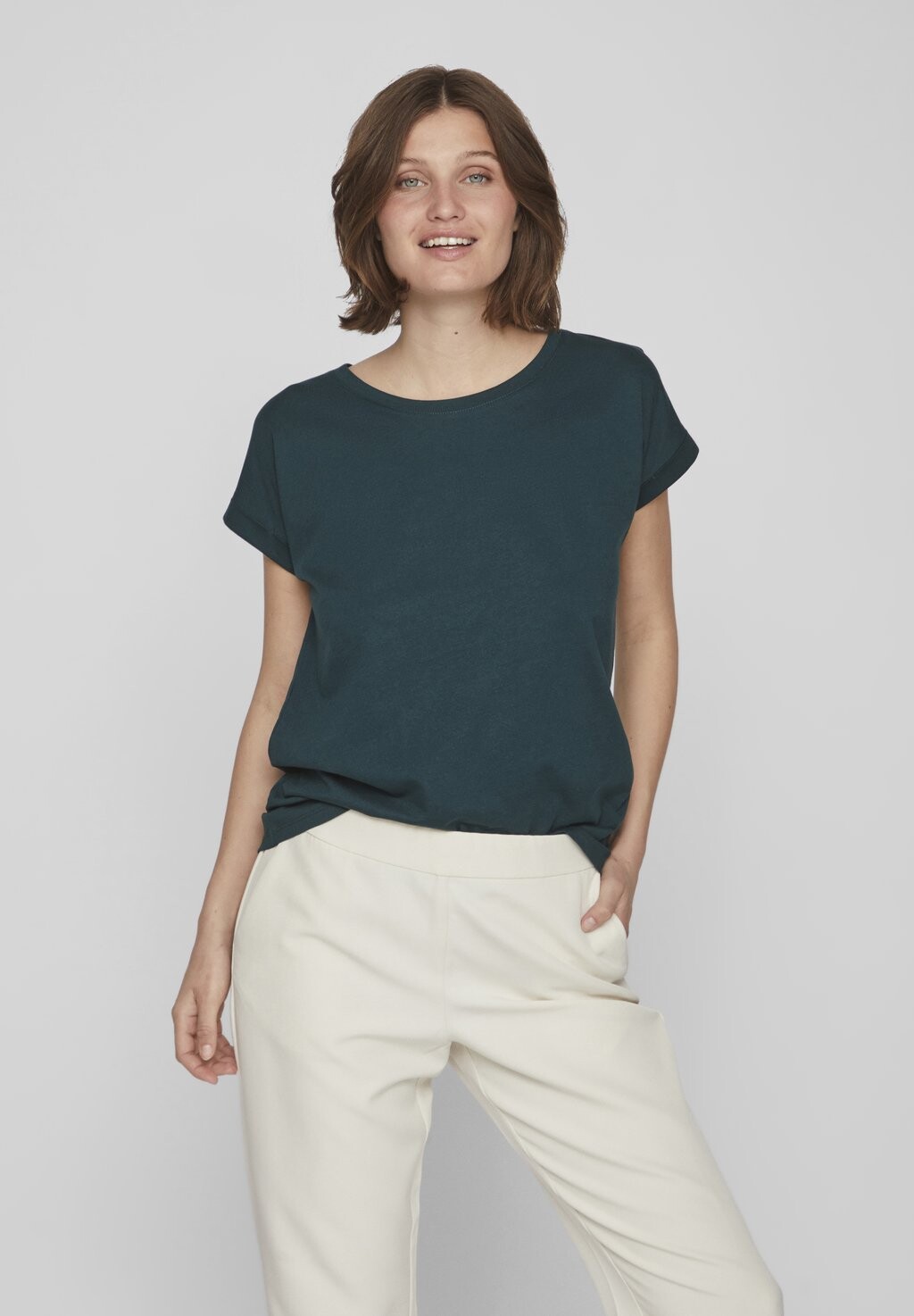 Базовая футболка Dreamers New Pure VILA, темно-зеленый
Базовая футболка Dreamers New Pure VILA, темно-зеленый