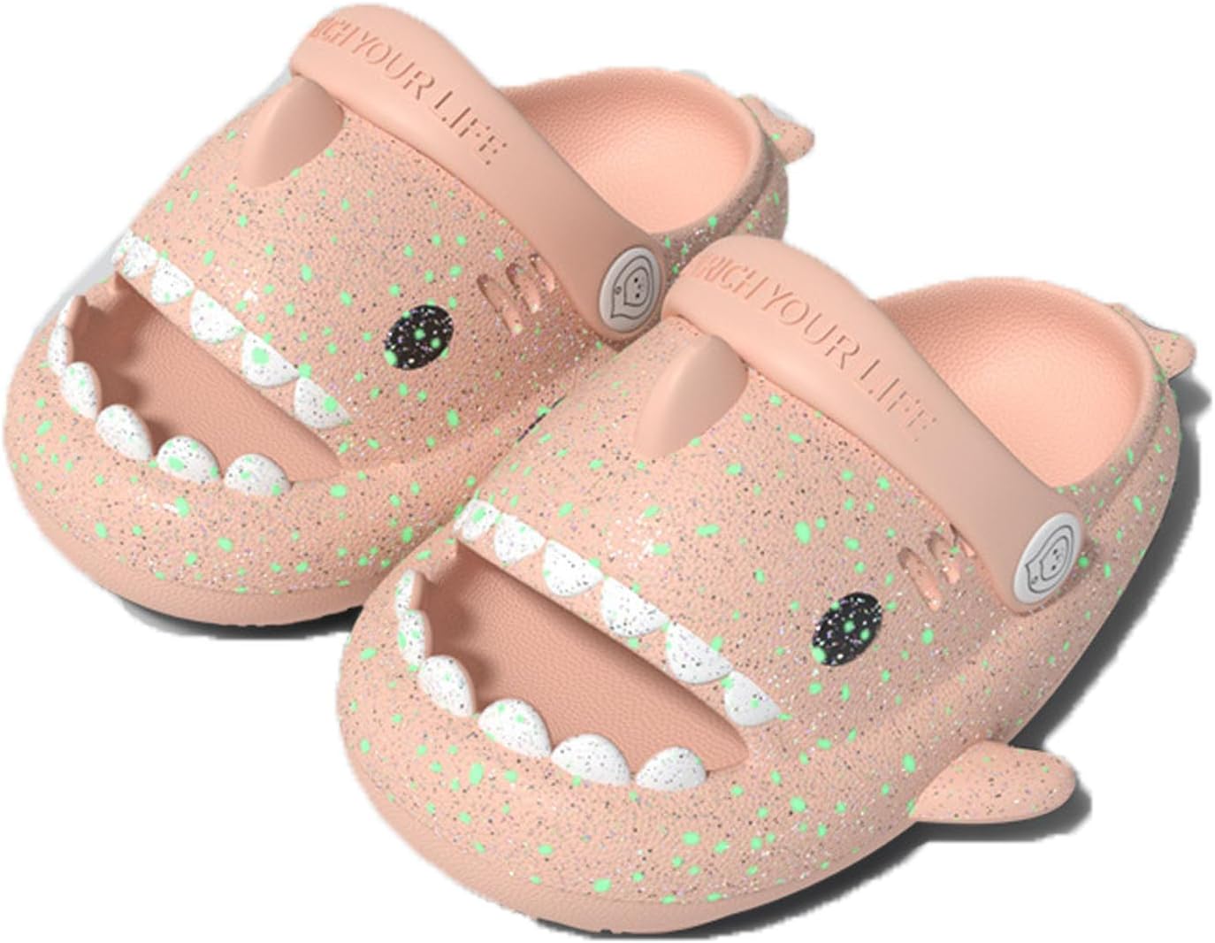 Детские шлепанцы с акулой, светящиеся в темноте, пляжные тапочки для малышей, шлепанцы с рыбами, светящиеся в темноте, тапочки для мужчин и женщин, синие Generic
Детские шлепанцы с акулой, светящиеся в темноте, пляжные тапочки для малышей, шлепанцы с рыбами, светящиеся в темноте, тапочки для мужчин и женщин, синие Generic