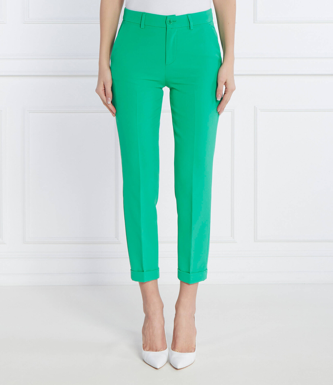 Брюки Liu Jo chino Regular Fit, зеленый
Брюки Liu Jo chino Regular Fit, зеленый