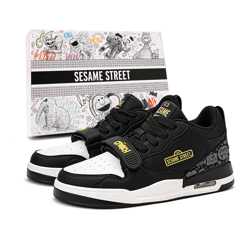 SESAME STREET Амортизирующие противоскользящие и износостойкие баскетбольные кроссовки мид-топ Unisex - White Black Low-Top 3128, цвет White Black Low-Top 3128
SESAME STREET Амортизирующие противоскользящие и износостойкие баскетбольные кроссовки мид-топ Unisex - White Black Low-Top 3128, цвет White Black Low-Top 3128