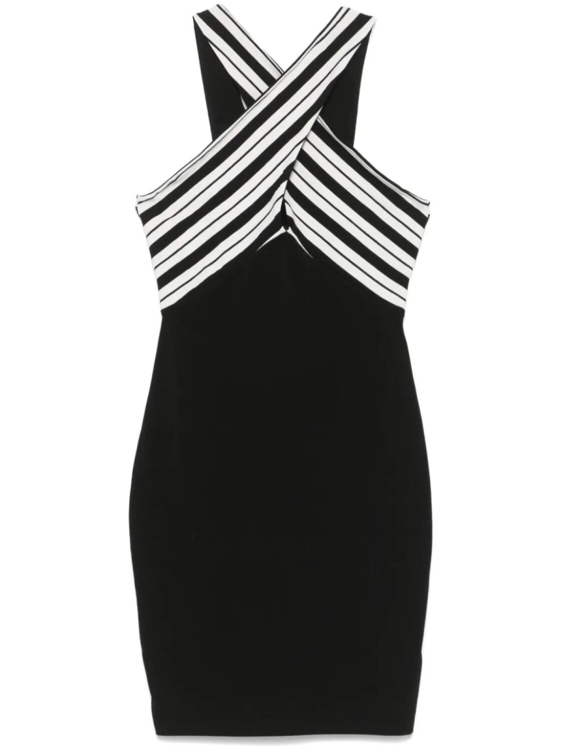 Платье мини Patrizia Pepe в полоску, черный
Платье мини Patrizia Pepe в полоску, черный