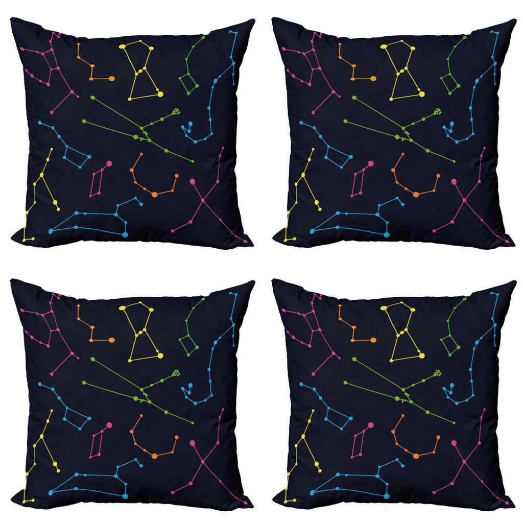ABAKUHAUS Constellation Набор чехлов для подушек (4 предмета), Colorful Galactic, современная двусторонняя цифровая печать, 45 см x 45 см, разноцветные
ABAKUHAUS Constellation Набор чехлов для подушек (4 предмета), Colorful Galactic, современная двусторонняя цифровая печать, 45 см x 45 см, разноцветные