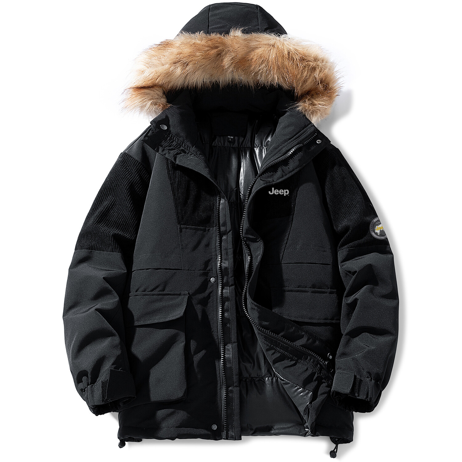 Стеганая куртка унисекс Jeep, хаки
Стеганая куртка унисекс Jeep, хаки