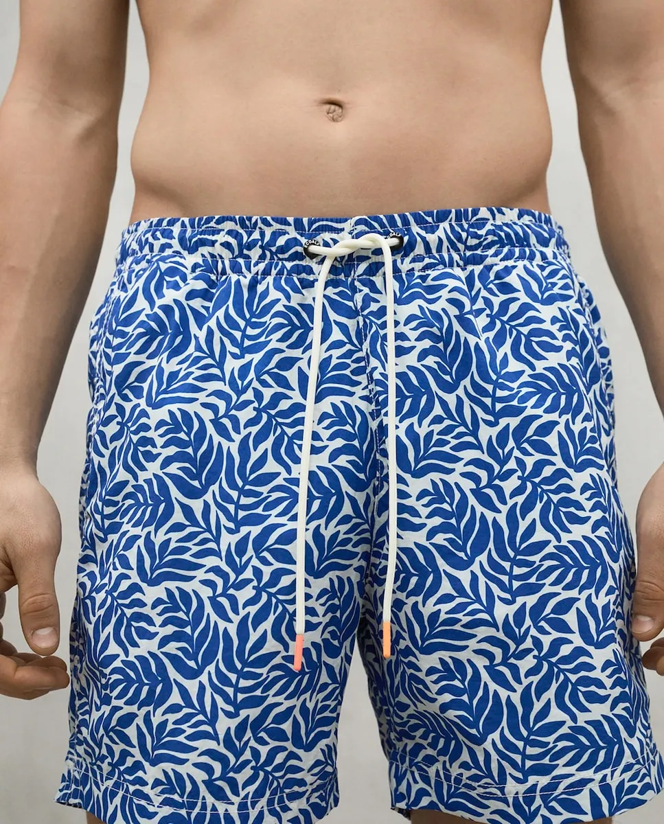 Мужские шорты-бермуды с эластичной регулировкой и шнурком на талии Ecoalf, синий
Мужские шорты-бермуды с эластичной регулировкой и шнурком на талии Ecoalf, синий