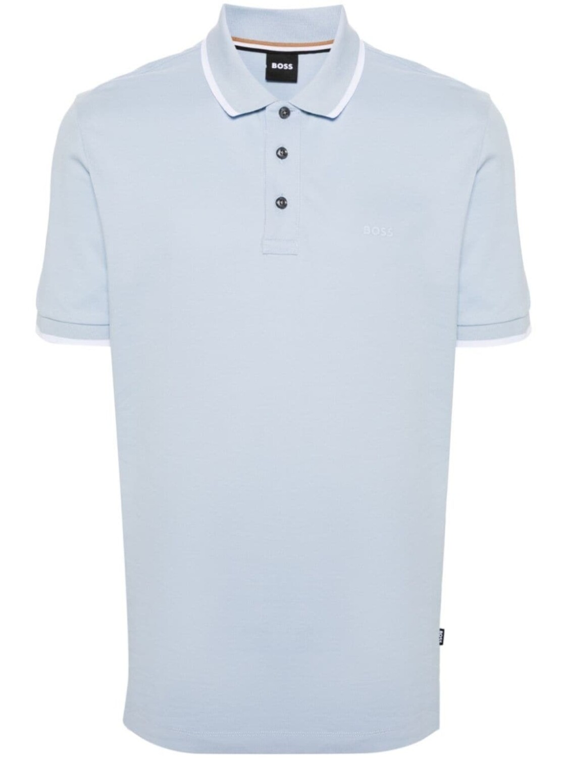 BOSS рубашка поло из ткани пике с логотипом, синий
BOSS рубашка поло из ткани пике с логотипом, синий