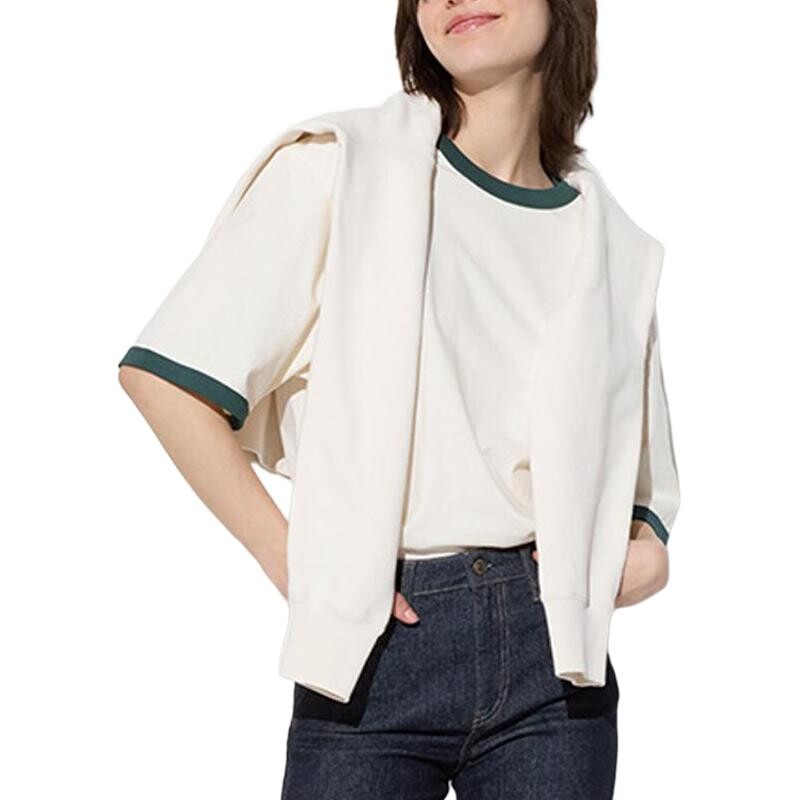 Футболка унисекс молочно-белая Uniqlo, слоновая кость, Белый, Футболка унисекс молочно-белая Uniqlo, слоновая кость
Футболка унисекс молочно-белая Uniqlo, слоновая кость, Белый, Футболка унисекс молочно-белая Uniqlo, слоновая кость