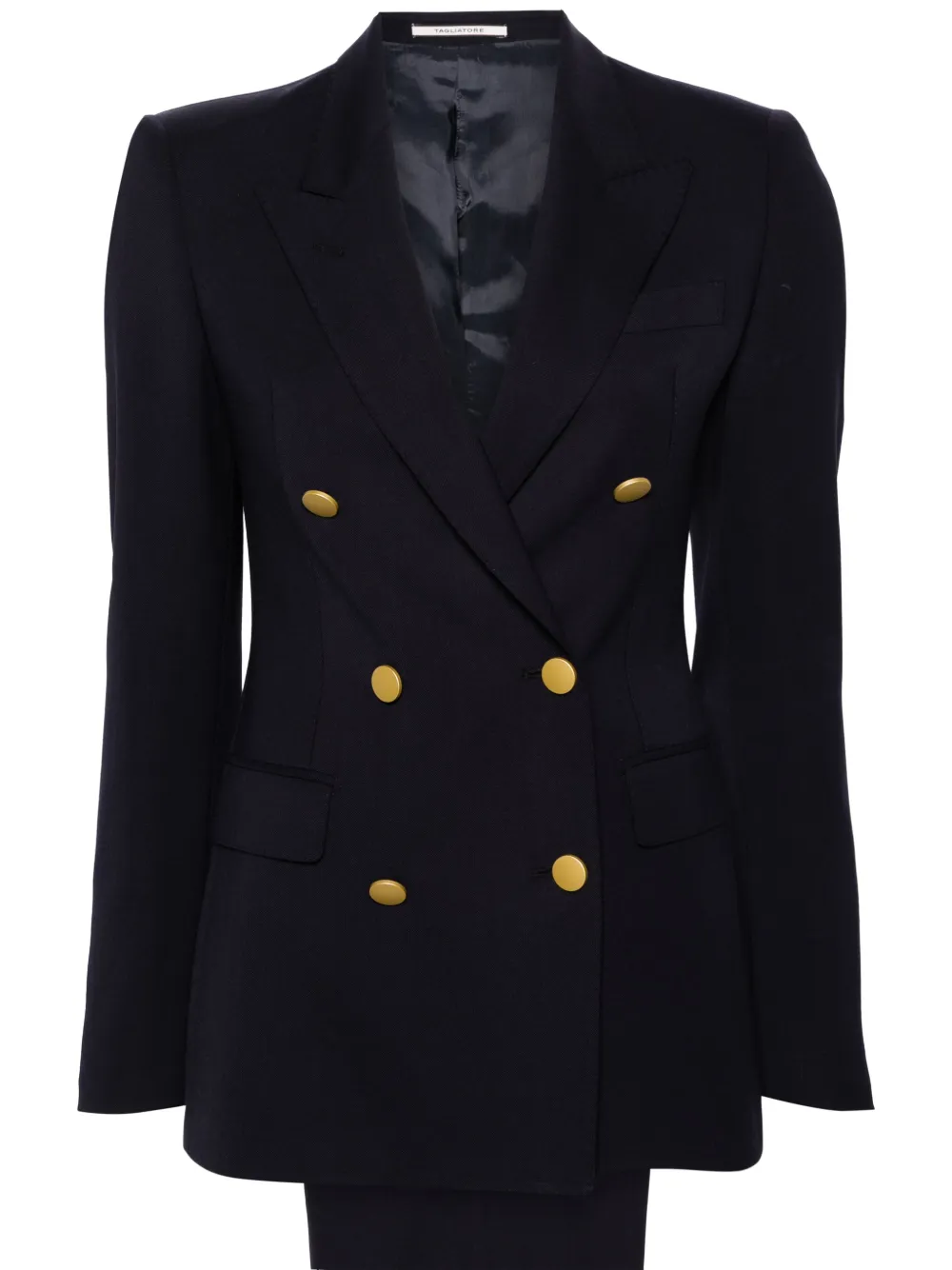 Костюм с двубортным пиджаком Tagliatore, синий
Костюм с двубортным пиджаком Tagliatore, синий