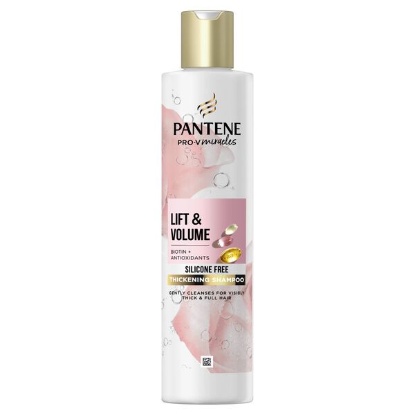 Шампунь для густоты волос с биотином, 250 мл Pantene Pro v miracles lift'n'volume 
Шампунь для густоты волос с биотином, 250 мл Pantene Pro v miracles lift'n'volume