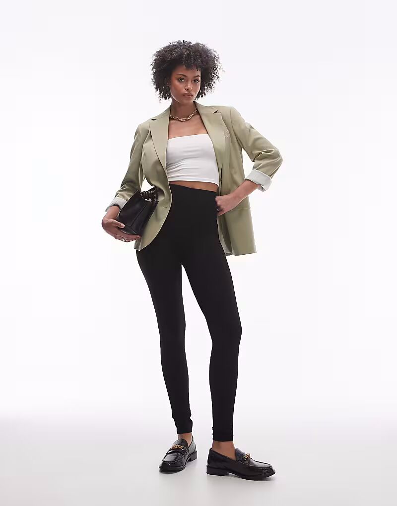 Базовые леггинсы Tall длиной до щиколотки черного цвета Topshop Tall
Базовые леггинсы Tall длиной до щиколотки черного цвета Topshop Tall