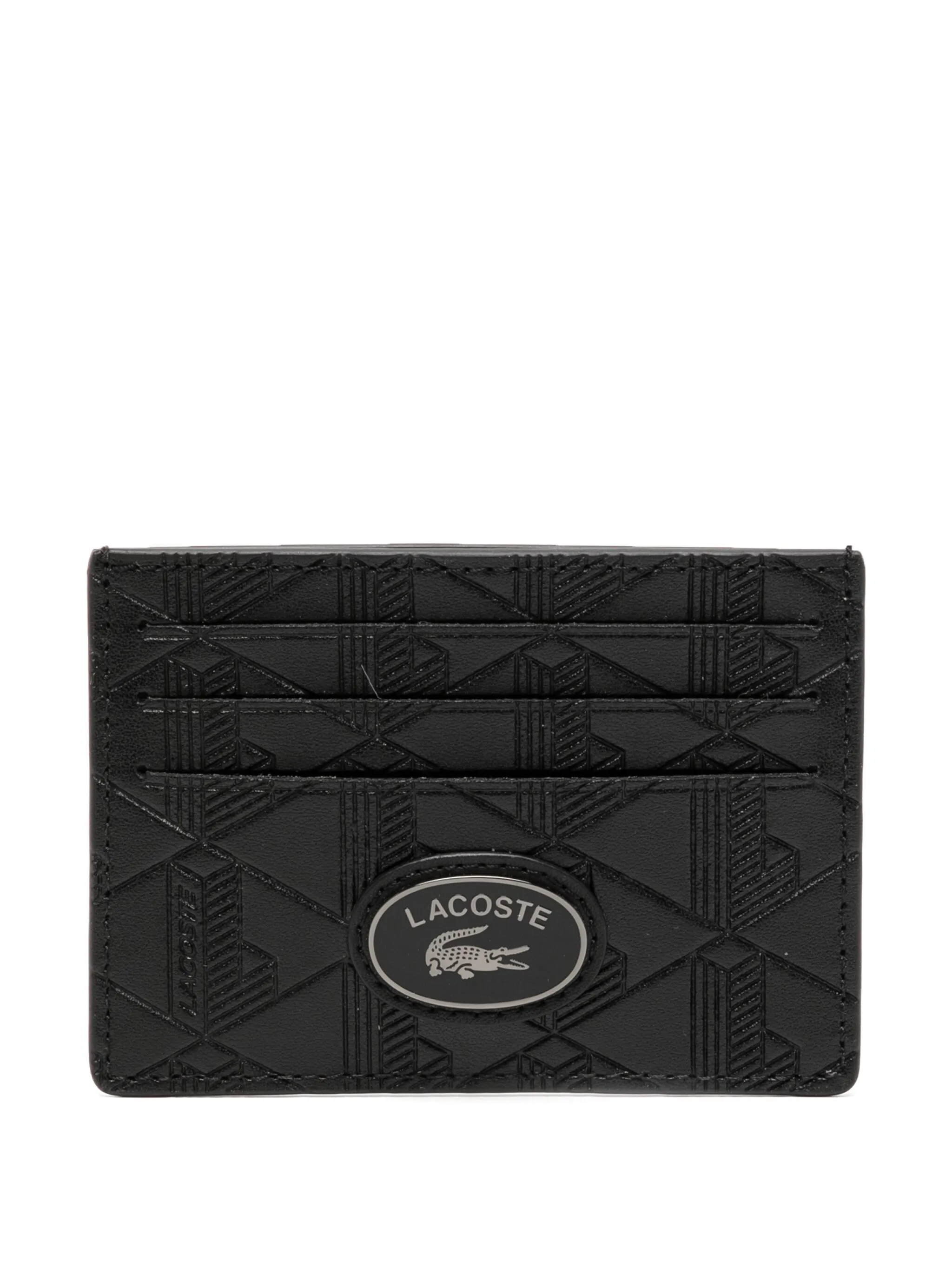 Картхолдер с монограммой Lacoste, черный
Картхолдер с монограммой Lacoste, черный