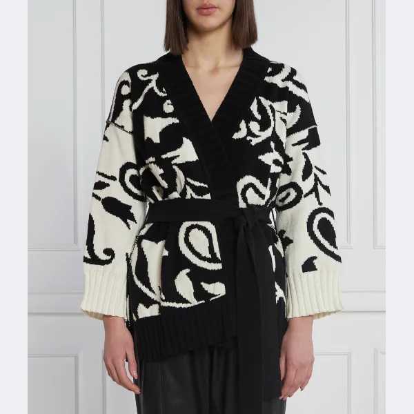 Кардиган стандартного кроя с символикой Max&Co., черный
Кардиган стандартного кроя с символикой Max&Co., черный