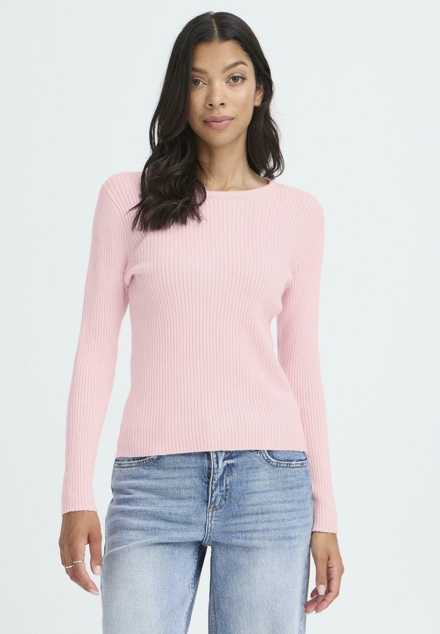 Джемпер b.young BMMNORMA RIB ONECK, Parfait Pink/Light Pink
Джемпер b.young BMMNORMA RIB ONECK, Parfait Pink/Light Pink