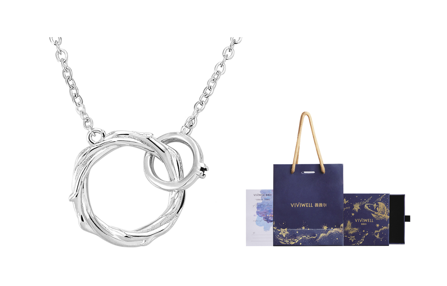 Ожерелье на ключицу Premium Feel унисекс VIVIWELL, серебро
Ожерелье на ключицу Premium Feel унисекс VIVIWELL, серебро