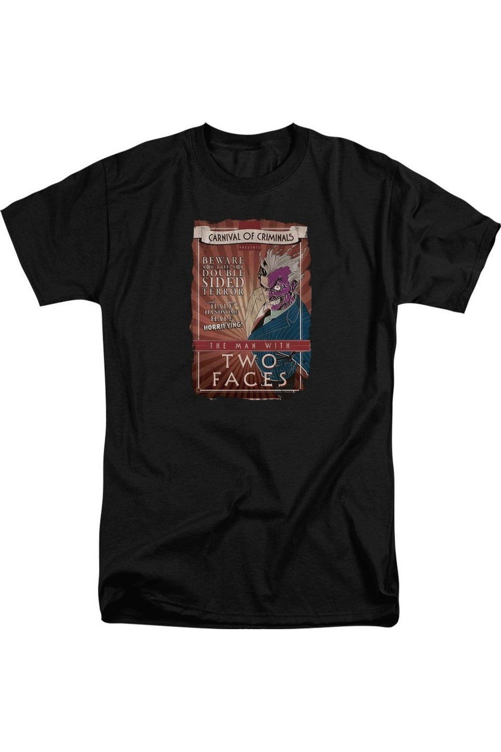 Футболка Batman Two Faces с коротким рукавом для взрослых Gildan, черный
Футболка Batman Two Faces с коротким рукавом для взрослых Gildan, черный