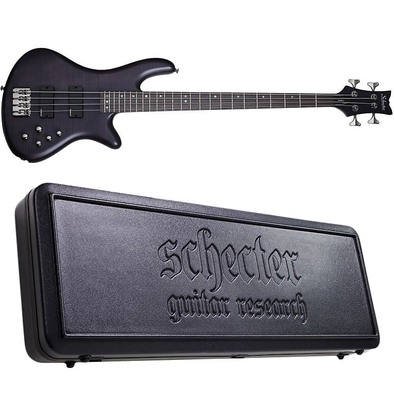 Басс гитара Schecter Stiletto Studio-4 STBLS See Thru Black Satin Electric Bass + Hardshell Case Studio 4
Басс гитара Schecter Stiletto Studio-4 STBLS See Thru Black Satin Electric Bass + Hardshell Case Studio 4