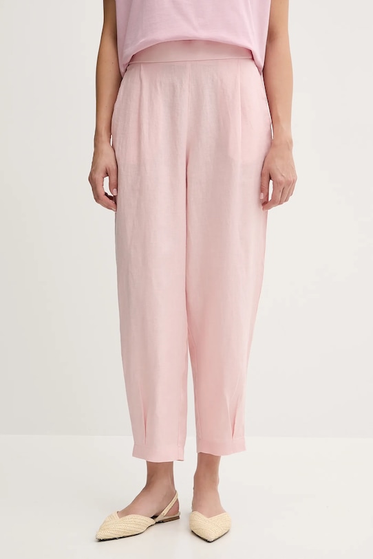 Льняные брюки United Colors Of Benetton, розовый
Льняные брюки United Colors Of Benetton, розовый
