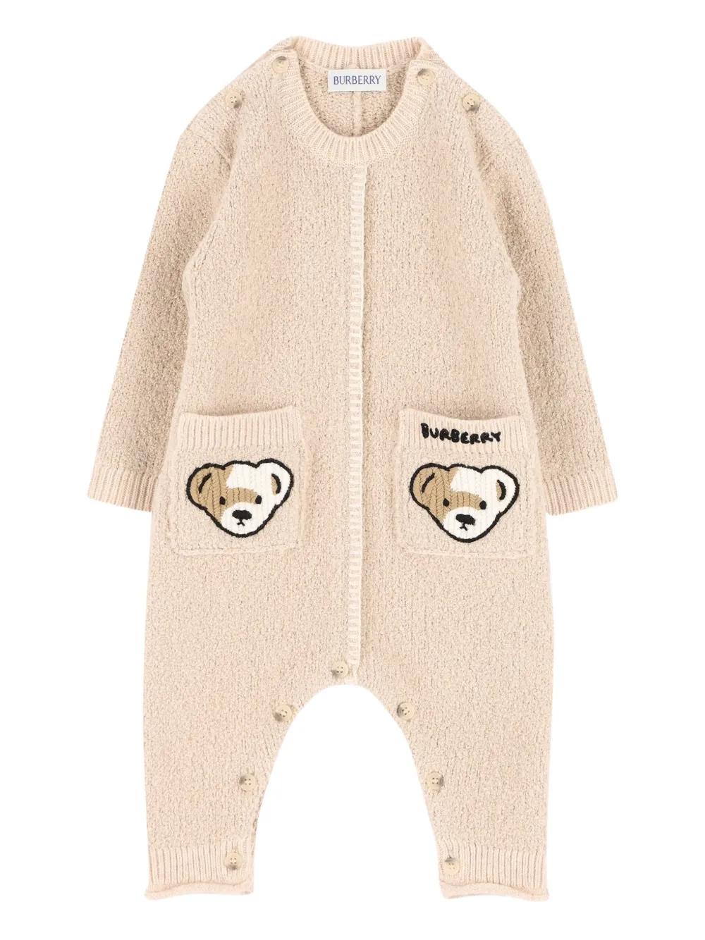 Комбинезон с карманом "медвежонок" Burberry Kids, бежевый
Комбинезон с карманом "медвежонок" Burberry Kids, бежевый