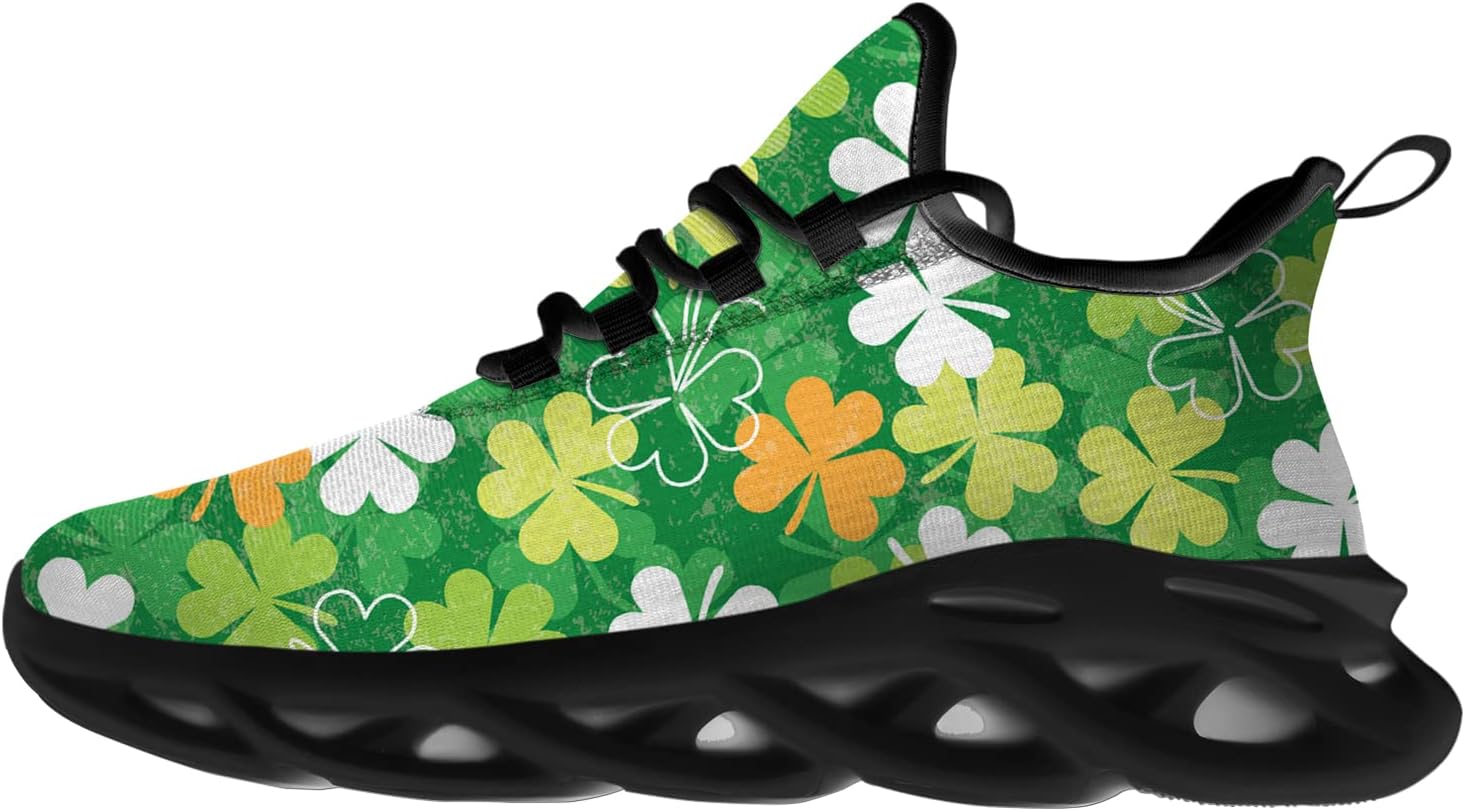 Кроссовки ко Дню Святого Патрика для мужчин и женщин, для бега, спорта, прогулок, тенниса, кросс-тренинга, с изображением клевера, подарок для мальчика или девочки Ciadoon, Multicolor
Кроссовки ко Дню Святого Патрика для мужчин и женщин, для бега, спорта, прогулок, тенниса, кросс-тренинга, с изображением клевера, подарок для мальчика или девочки Ciadoon, Multicolor