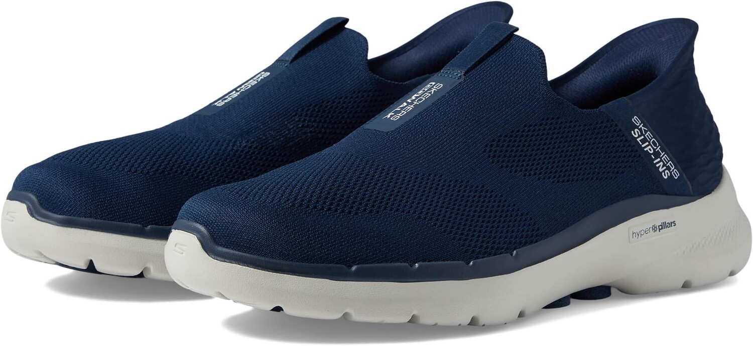 Кроссовки Go Walk 6- Easy On Hands Free Slip-Ins SKECHERS Performance, темно-синий
Кроссовки Go Walk 6- Easy On Hands Free Slip-Ins SKECHERS Performance, темно-синий