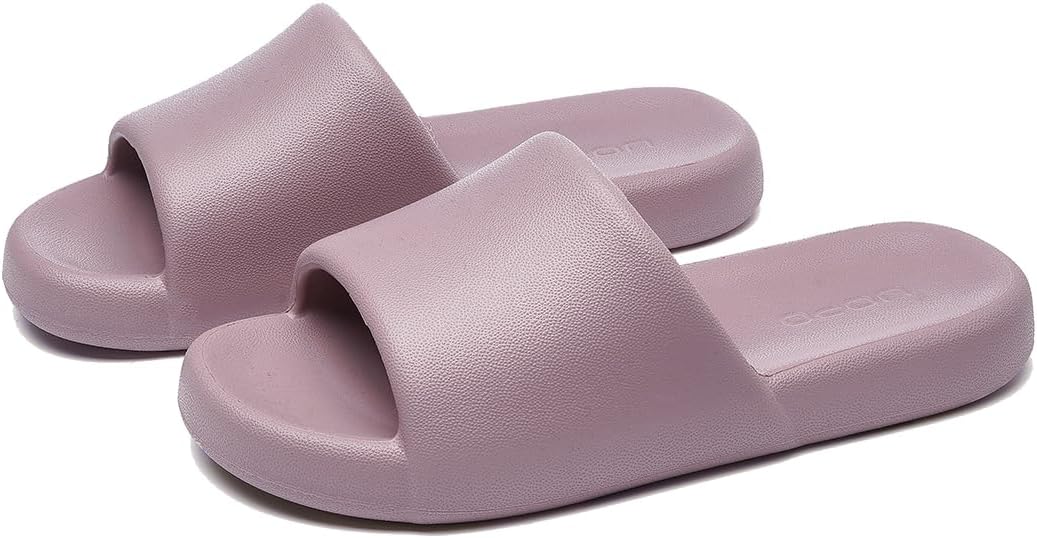 Тапочки Cliont Cloud для женщин и мужчин, домашние тапочки-подушки, шлепанцы для душа, нескользящие ванной, фиолетовый
Тапочки Cliont Cloud для женщин и мужчин, домашние тапочки-подушки, шлепанцы для душа, нескользящие ванной, фиолетовый