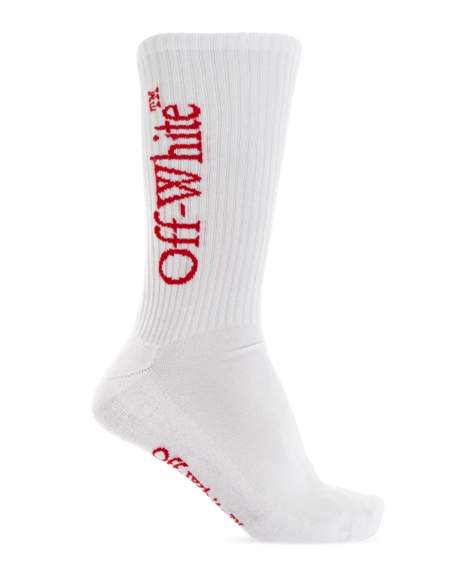 Носки с логотипом Off White, белый
Носки с логотипом Off White, белый