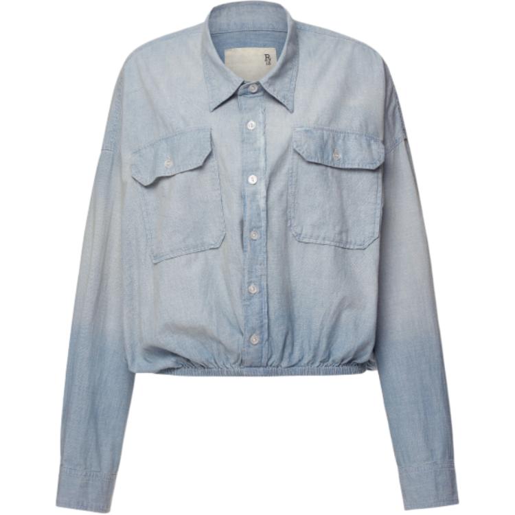 R13 Рубашка SS24 женская Vintage Blue
R13 Рубашка SS24 женская Vintage Blue