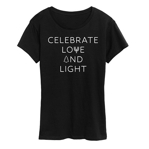 Футболка с принтом Women's celebrate love & light hanukkah Licensed Character, Black
Футболка с принтом Women's celebrate love & light hanukkah Licensed Character, Black