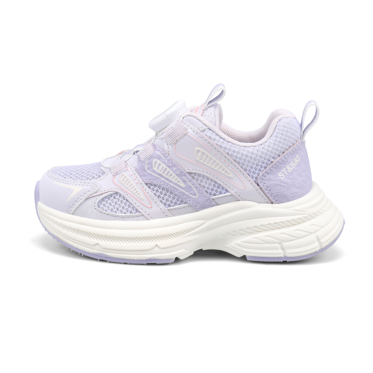 Противоскользящие, дышащие, легкие, амортизирующие кроссовки для детей ST&SAT KIDS, фиолетовый
Противоскользящие, дышащие, легкие, амортизирующие кроссовки для детей ST&SAT KIDS, фиолетовый