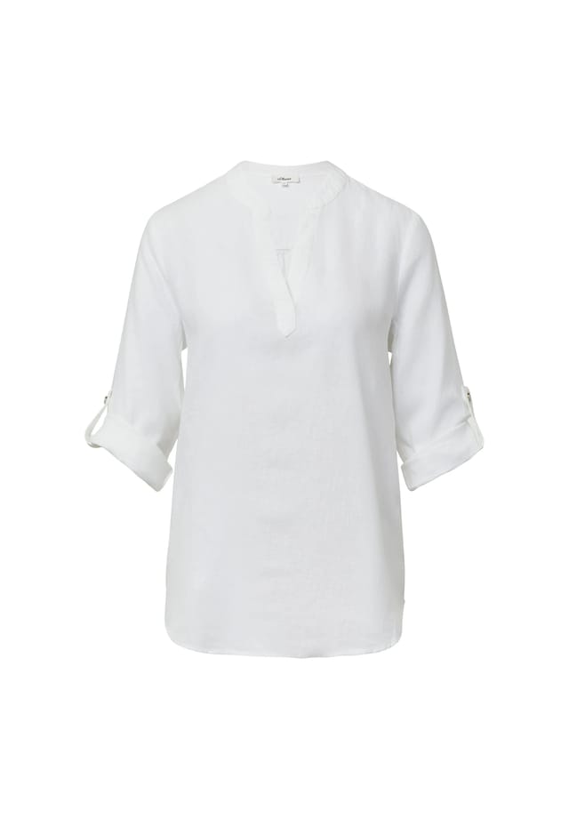 Блузка-Рубашка с содержанием льна S.Oliver, белый
Блузка-Рубашка с содержанием льна S.Oliver, белый