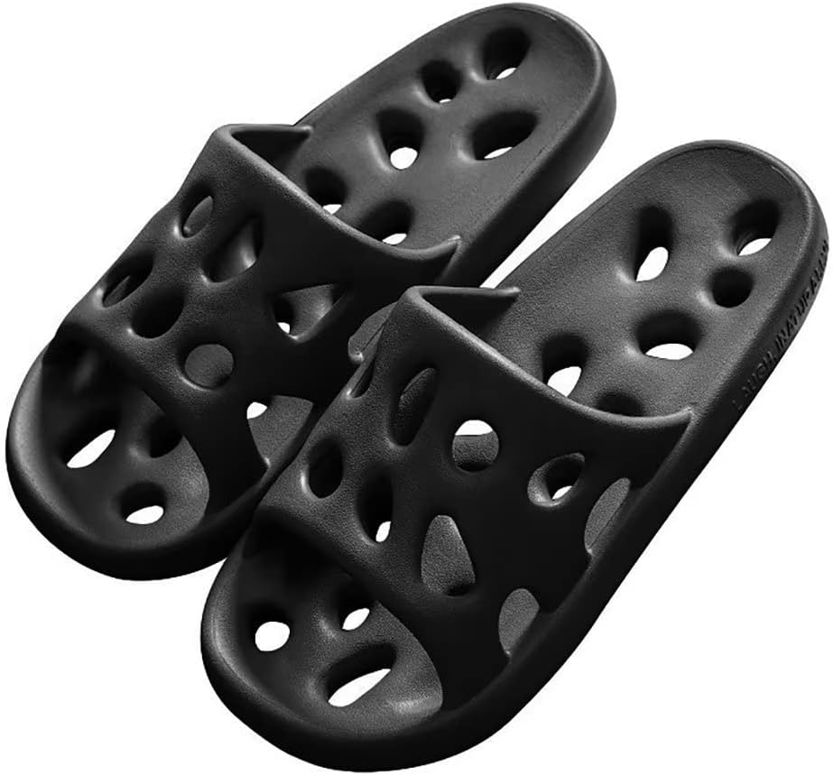 Женские и мужские шлепанцы для душа QIPILON, быстрый сухой ужин, мягкие шлепанцы для душа, бассейна, спа, гостиничные тапочки для ванной, пляжные сандалии с дренажными отверстиями, черный
Женские и мужские шлепанцы для душа QIPILON, быстрый сухой ужин, мягкие шлепанцы для душа, бассейна, спа, гостиничные тапочки для ванной, пляжные сандалии с дренажными отверстиями, черный