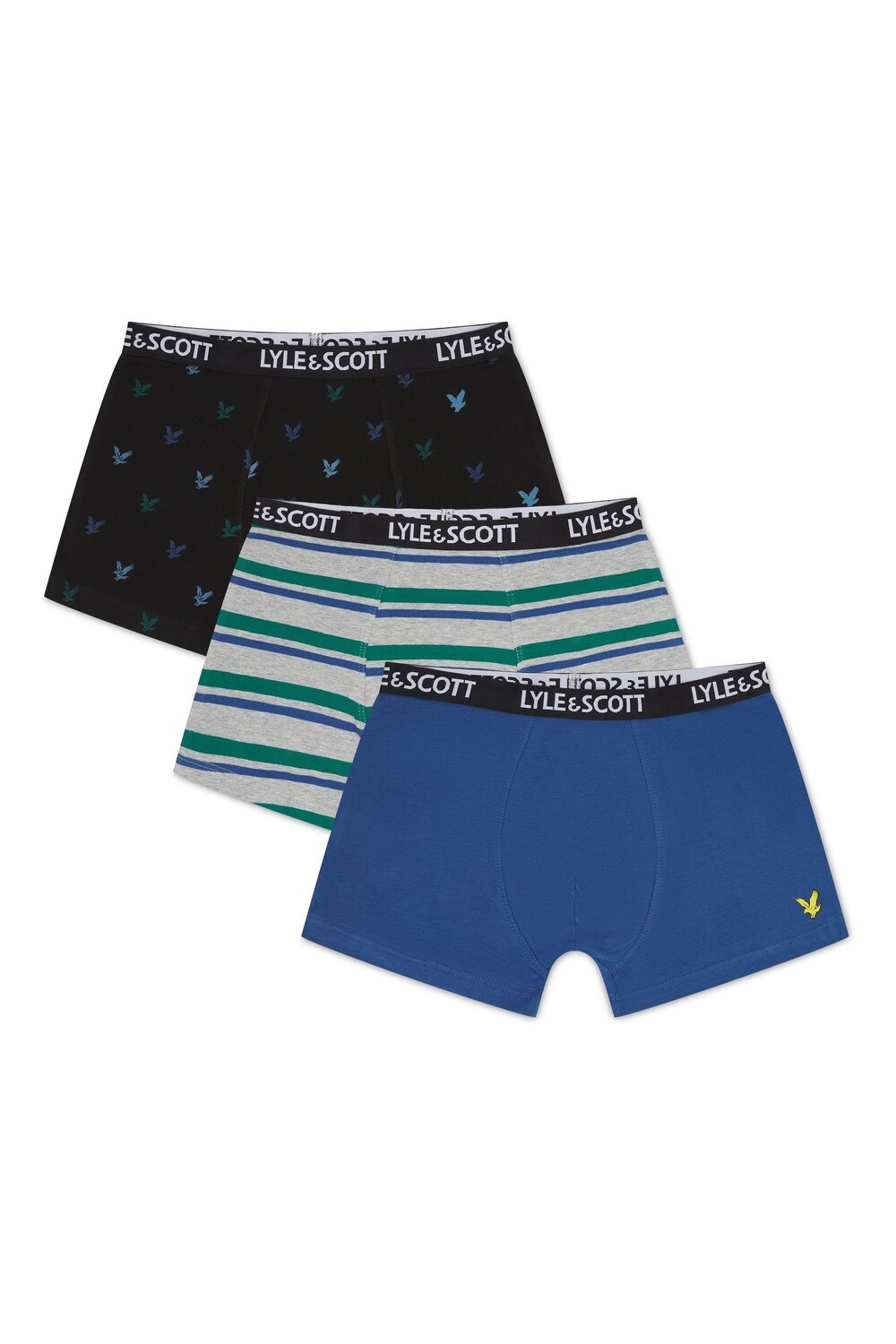 Трусы-Плавки Darryl для мальчиков 3 шт Lyle & Scott, серый
Трусы-Плавки Darryl для мальчиков 3 шт Lyle & Scott, серый